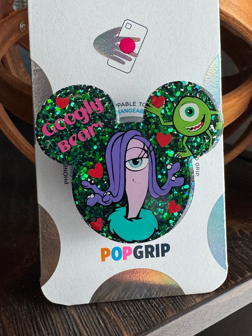 Monsters Inc Celia Loves Mike Popsocket Phone Grip